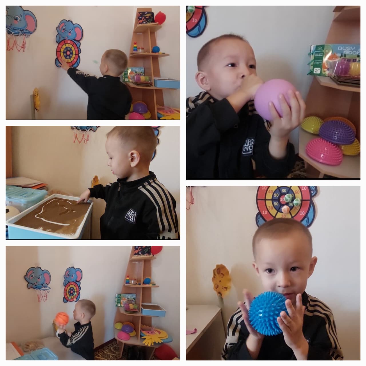 Баламен жеке жұмыс.